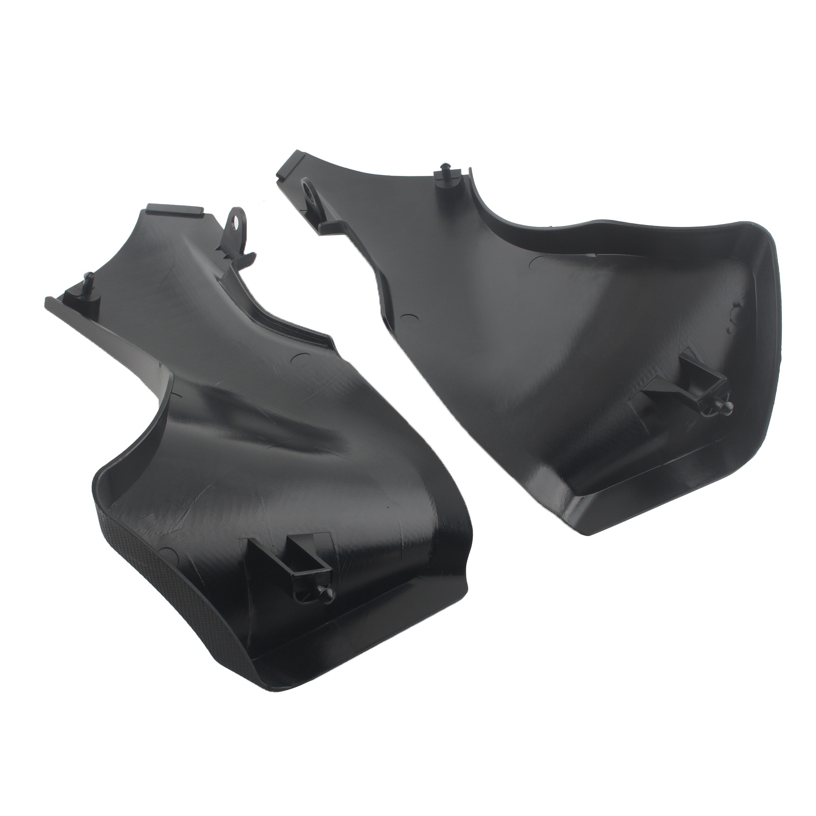 Black Side Air Duct Tube Cover Fairing For KAWASAKI Ninja ZX6R