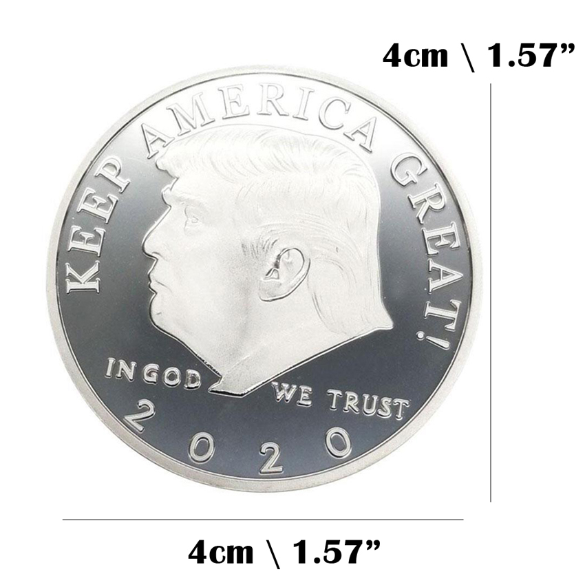 2021-2025 President Donald Trump Commemorative Gold Coin Inaugural Eagle Bitcoin