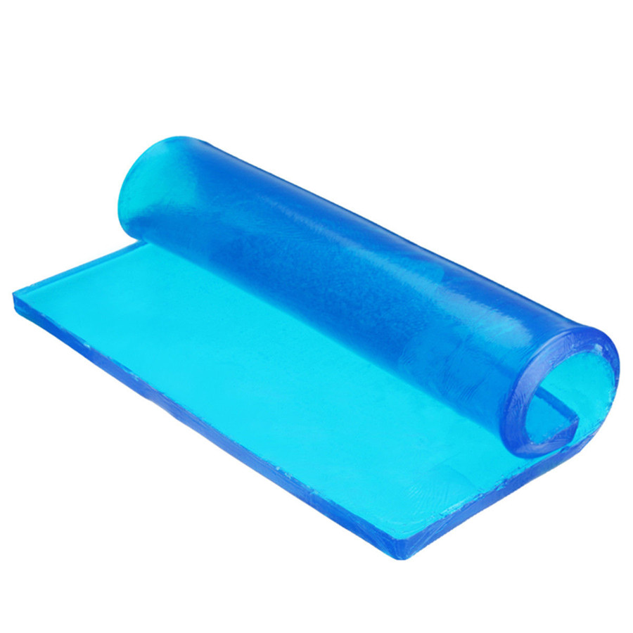 25 x 25 x 2cm Tgdays Motorcycle Seat Gel Pad Shock Absorption Mats Reduce Fatigue Comfortable Soft Cooling Fabric Cushion Blue Cool Passenger Soft Mat