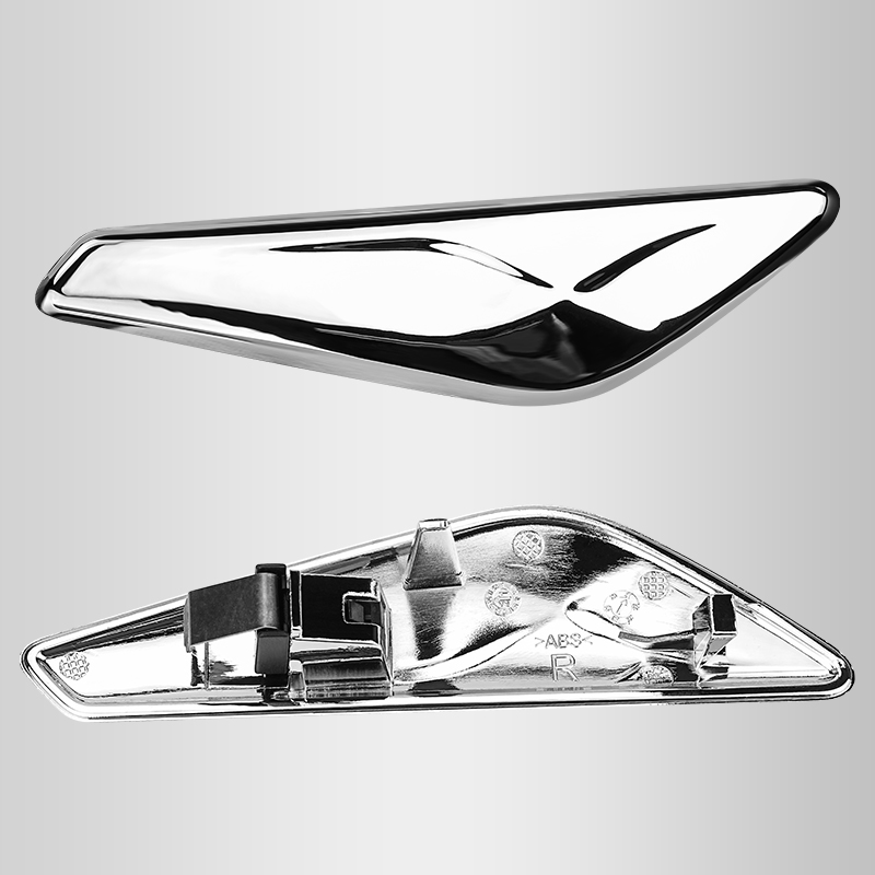Front Right Side Fender Chrome Trim Finisher 51117338570 For BMW