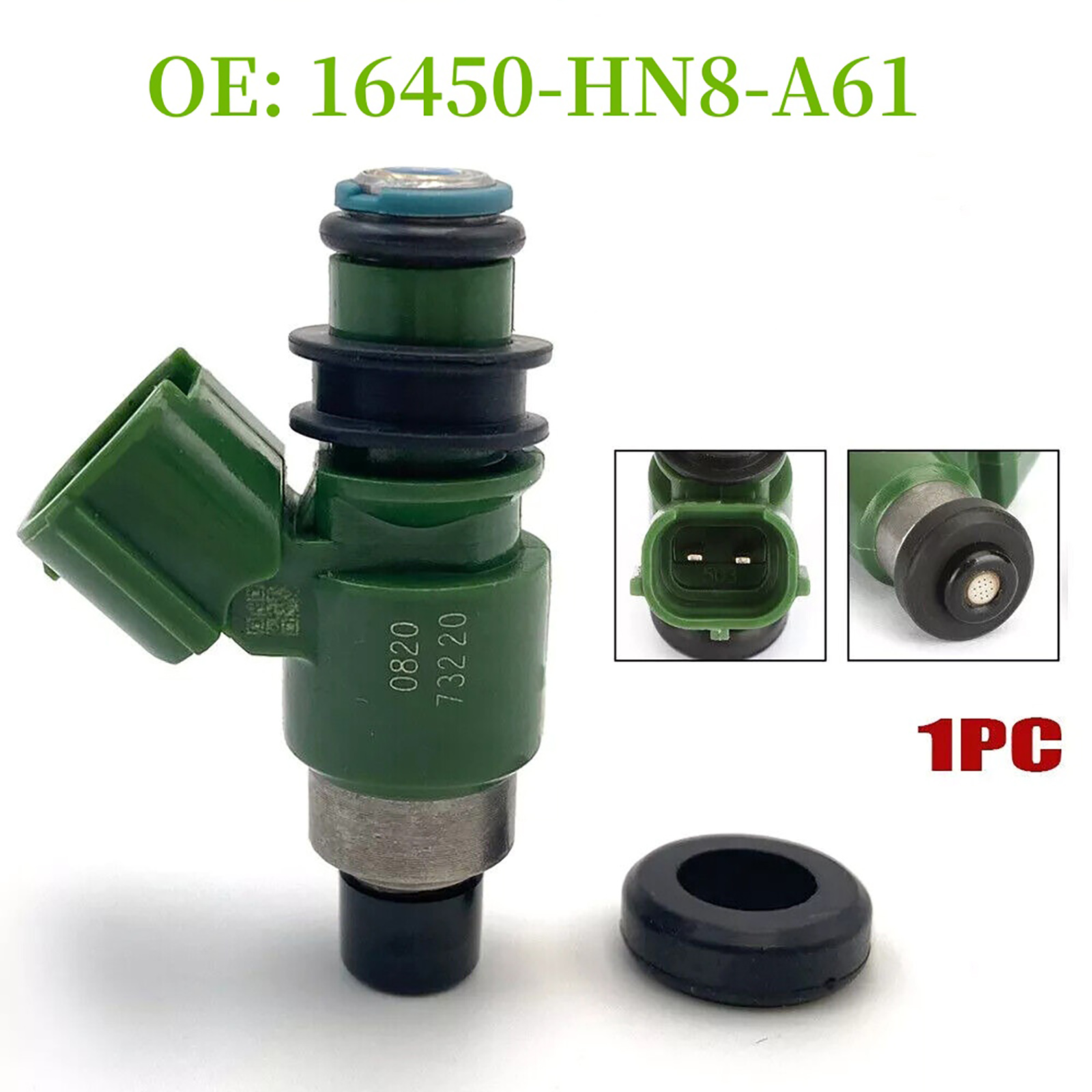ピロヤマハル Replacement Fuel Injector 16450-HN8-A61 For Honda Rincon 680 2006