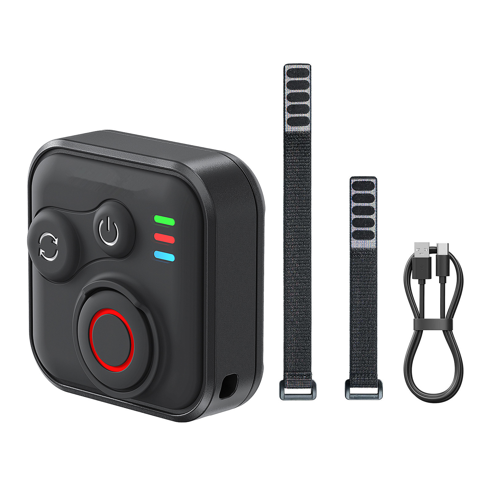 Telecomando Bluetooth GPS Per Action Cam, Portata 50m, Batteria 120mAh (96 Ore), USB-C, Resistente Agli Spruzzi, Per Insta360, Hero, IOS E Android - 3