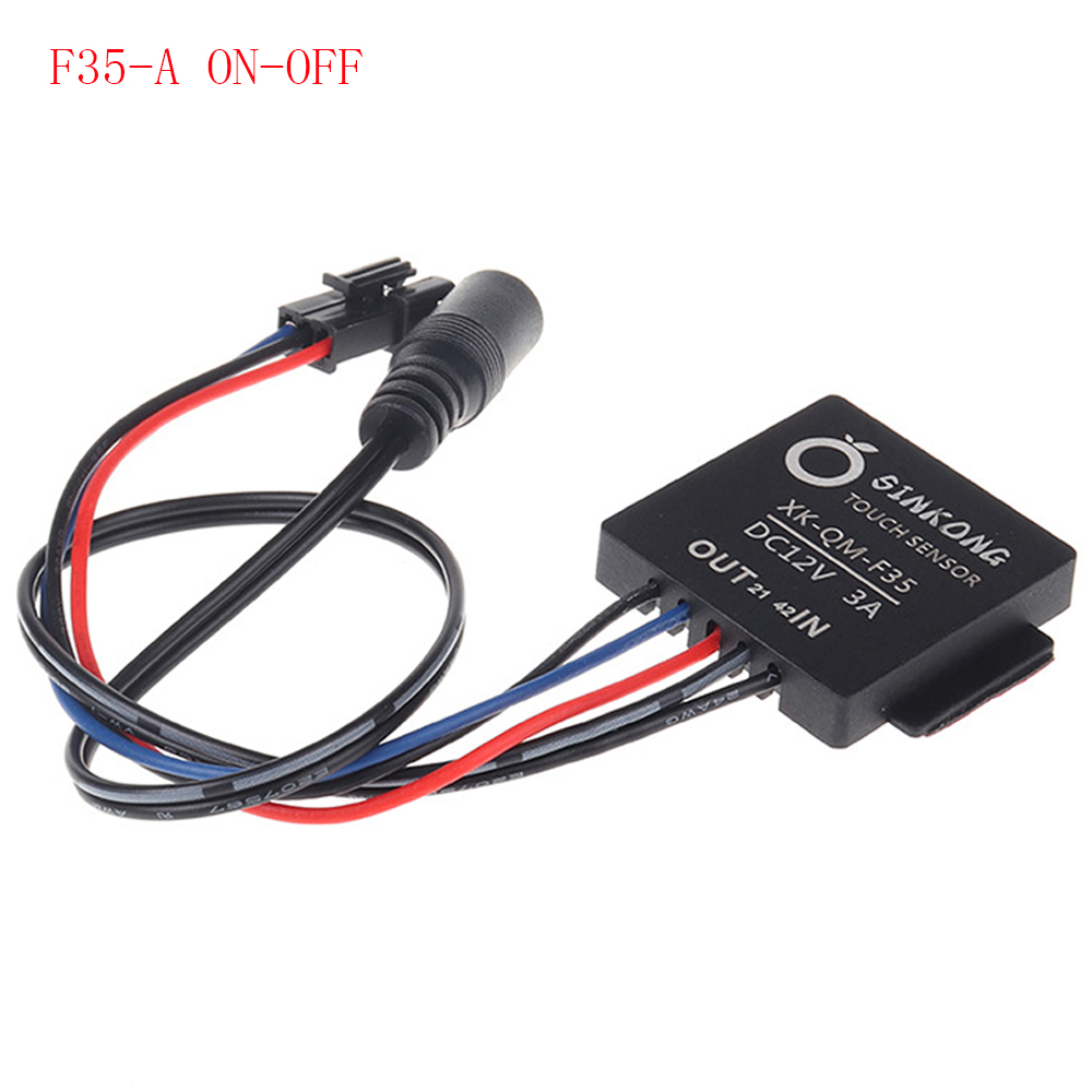 Led Dimmer PWM Interruttore A Scomparsa Touch Su Pannello Legno O Vetro Specchio 12v 24v 4a 84749337 - Foto 5