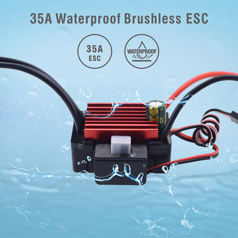 コントローラー 2S Brushless 15A ESC + Leopard 1625 motor 12000kV | eBay