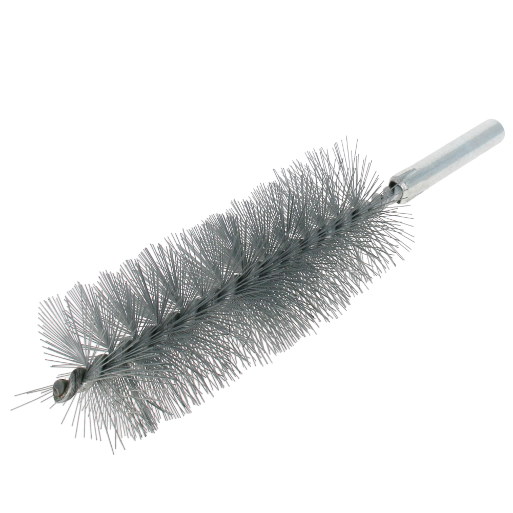 30mm Bristle Dia Steel Wire Brush Iron Pipe Clean Metal Brush