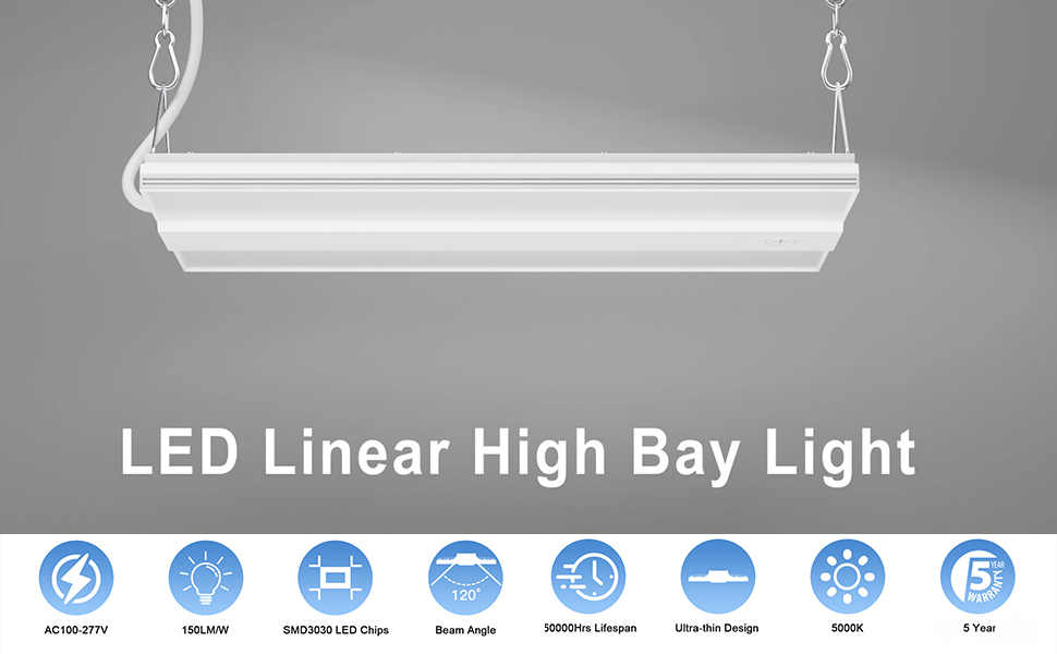 Linear high bay light