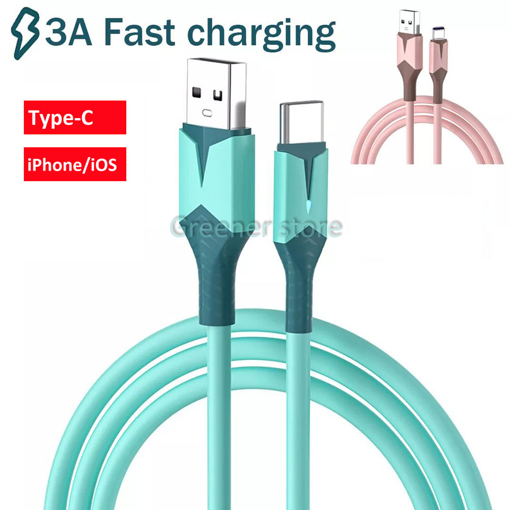 Câble Micro USB 3A : Charge Rapide & Synchronisation Pour IPhone Et Android Type-C