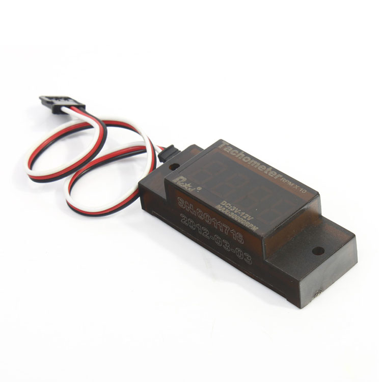 Mini Tachimetro Di Ricambio Per Accensione Rcexl, Nero, Con UPC 768563606557