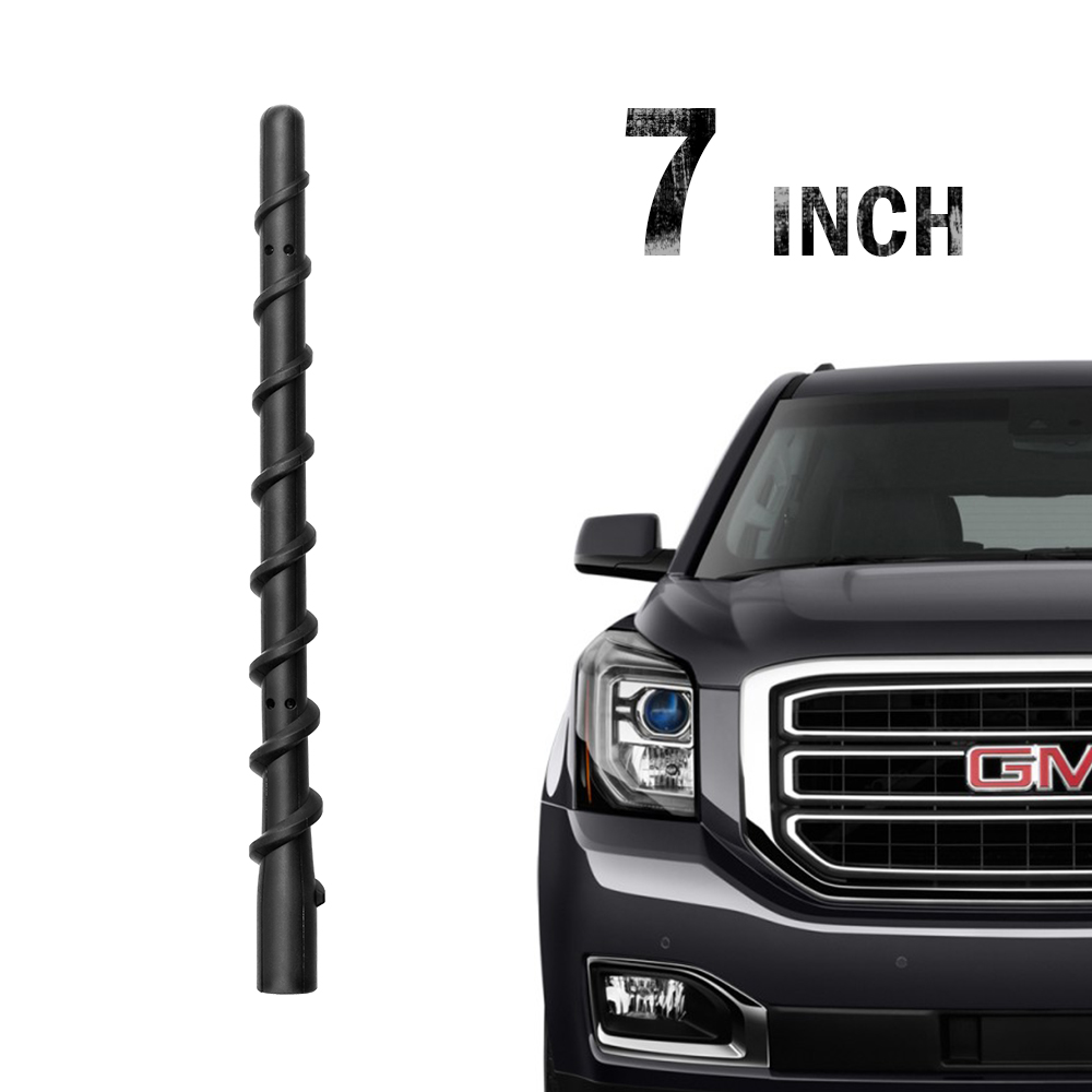 7" Spiral Antenna For Chevy Silverado 1500 2500 3500 & GMC Sierra Radio