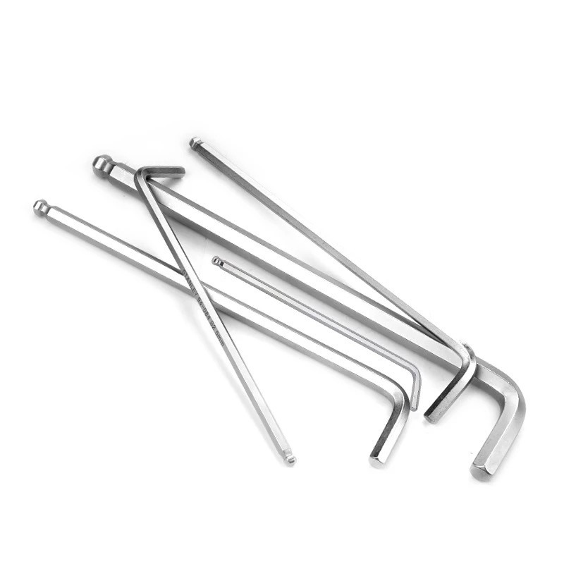 3/4/5/6mm L Shaped Ball End Hex Key Wrench Hexagon Spanner Screwdriver