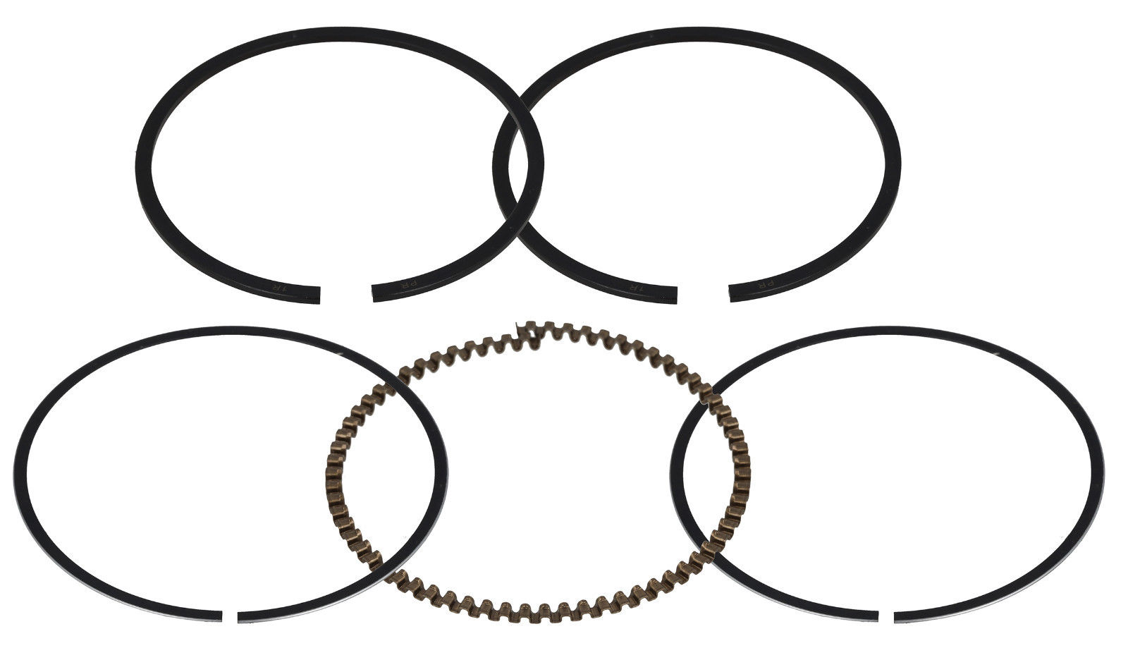 Piston Ring Set For Selected Briggs And Stratton Replacement Gasoline