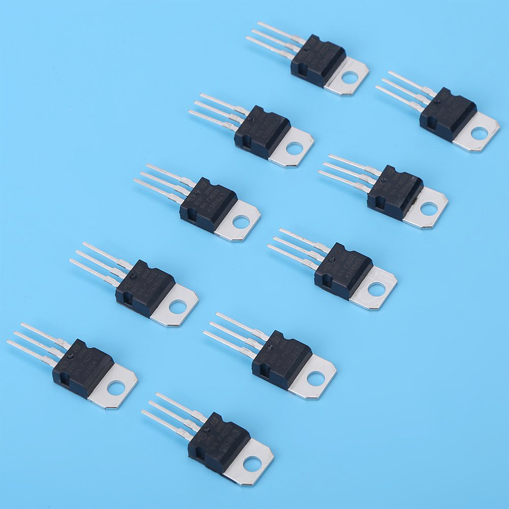50 Stück 10Wert LM317T L7805-L7824 Spannungsregler Transistor Sortiment Kit