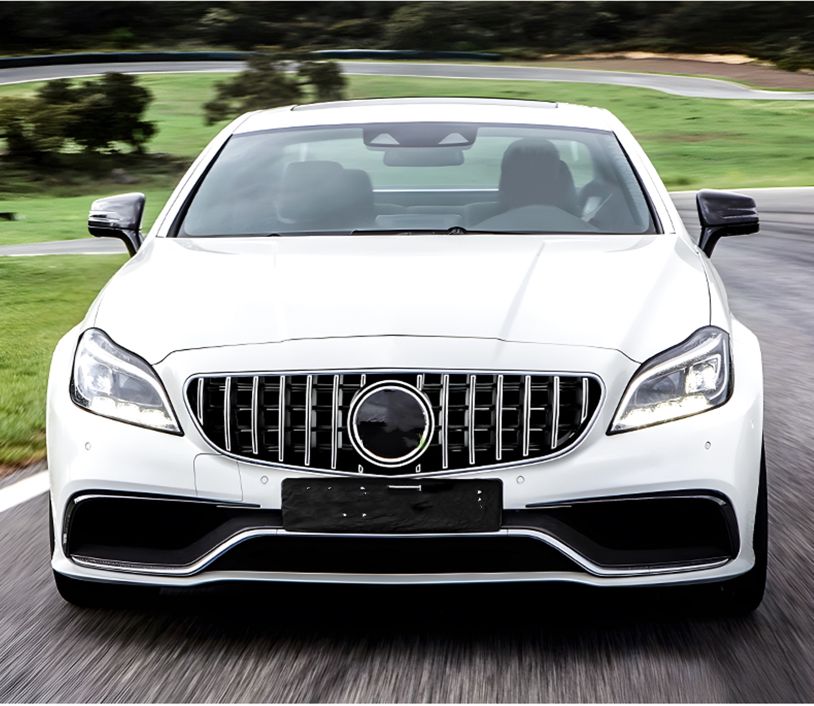 GTR Panamericana AMG Look Front Grill for Mercedes Benz CLS-Class
