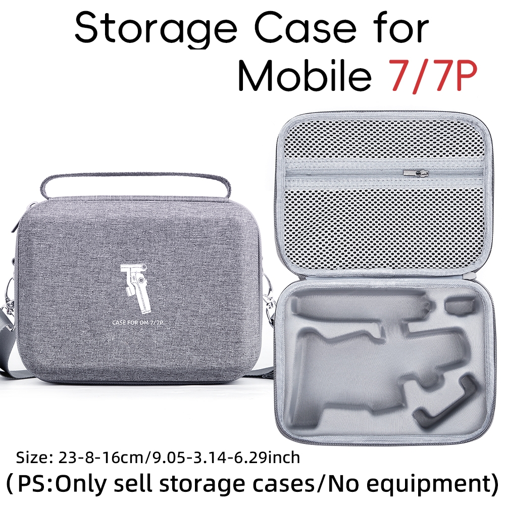 Étui DJI Osmo Mobile 7/7P FPVtosky - Sac De Transport Nylon 1680D - Pour Stabilisateur Et Accessoires - Noir