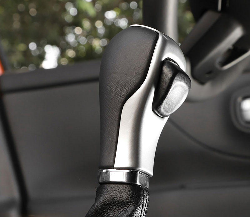 For Jeep Cherokee 20142018 Silver Gear Shift Knob Shifter Lever Cover