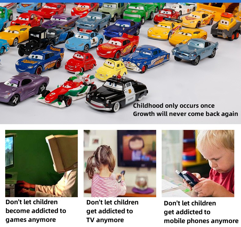 2-Pack Disney Pixar Cars Luigi & Guido 1:55 Diecast Toy Car Gifts