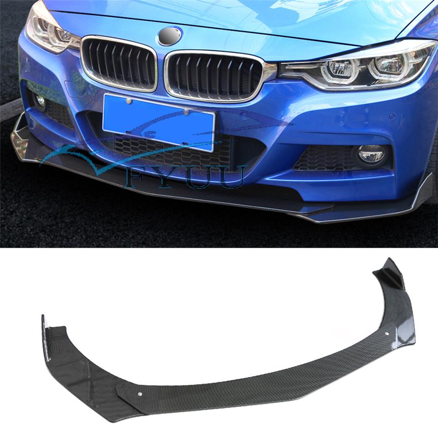 Pcs Set Car Suv Front Lip Chin Bumper Body Spoiler Splitter Wing Kit