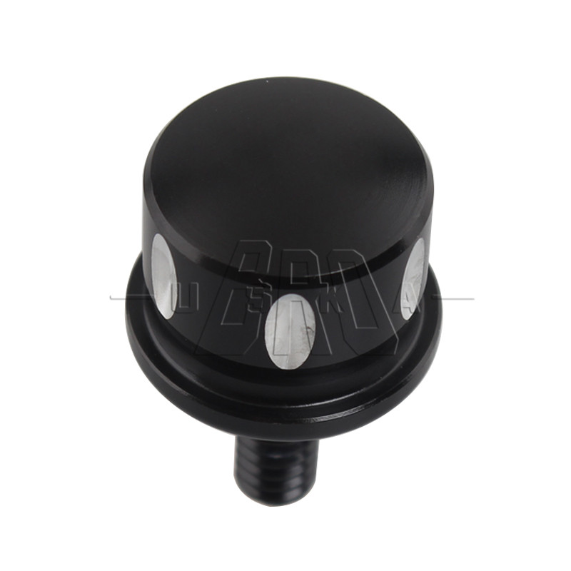 Black 1/4"20 Thread Rear Fender Seat Screw Bolt for Harley Sportster