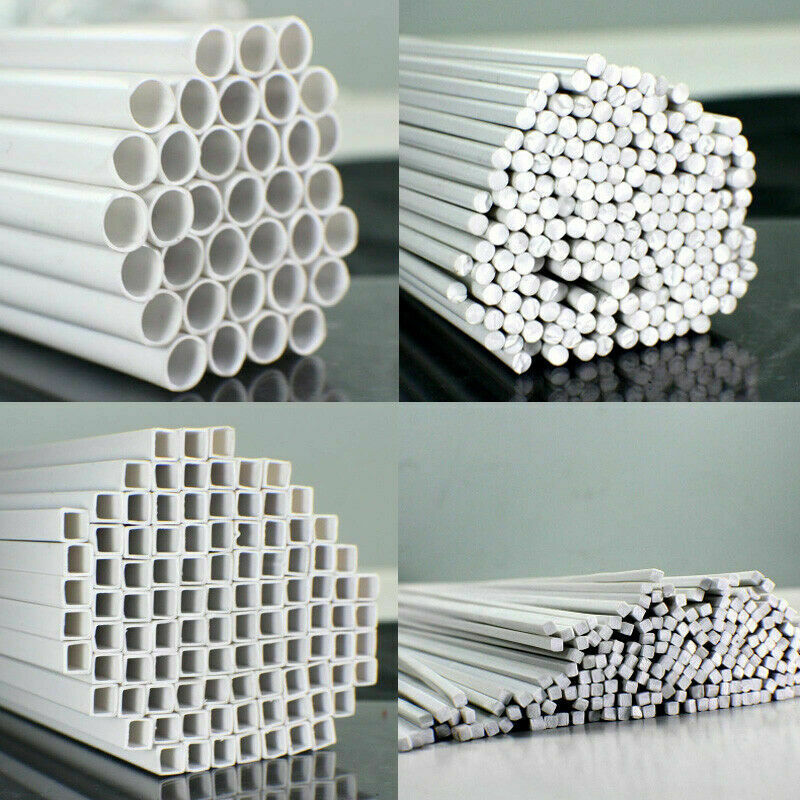 White ABS Styrene Plastic Strips & Rods – 250mm Length For DIY & Crafts 4 thumbnail image