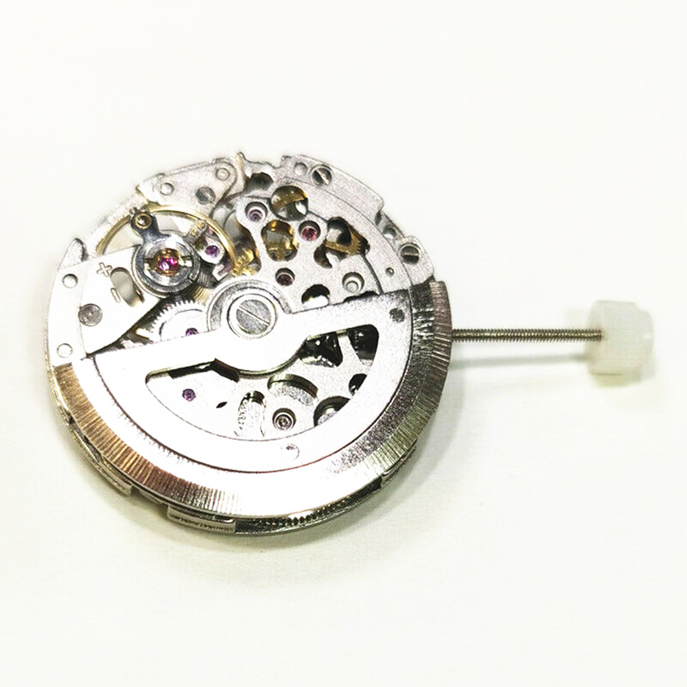 thumbnail image 2 of Miyota 8N24 Skeleton Hand-Wind Mechanical Watch Movement – Made In Japan – Unbranded Replacement Part 2 of 5