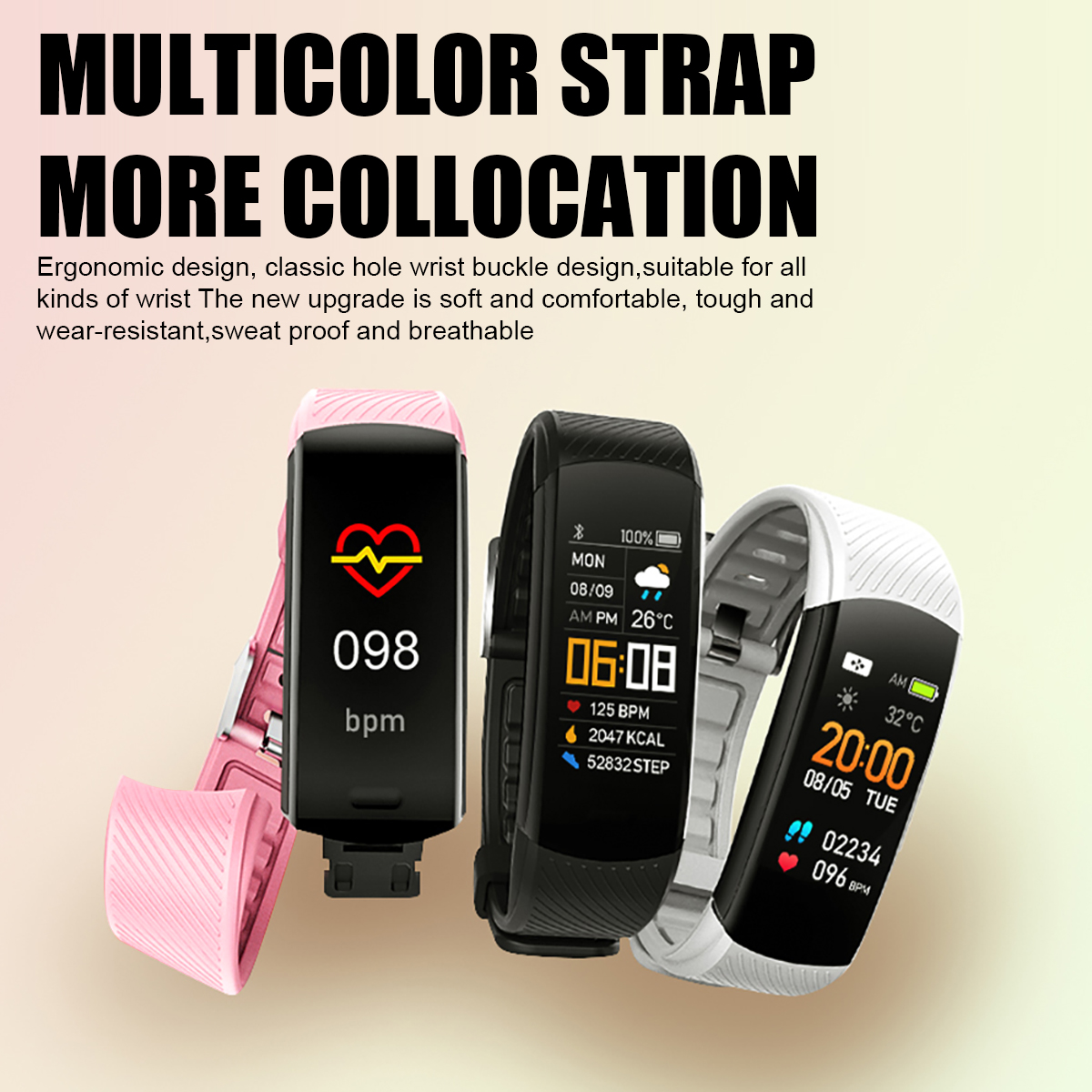 専用　20キロ 2024 NEW Fit@bit Smart Watch Activity Tracker Fitness