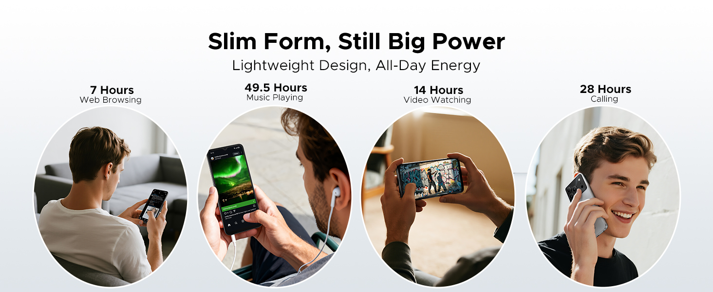 DOOGEE Note 56 Android 16 Unlocked Smartphone 24GB+64GB 6150mAh