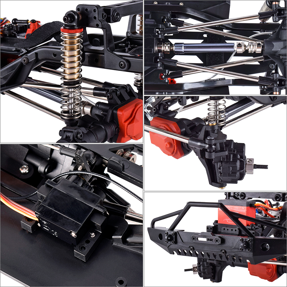 AUSTARHOBBY AX-8509 1/10 Cherokee 4WD 2.4G RC Crawler CAR Climbing