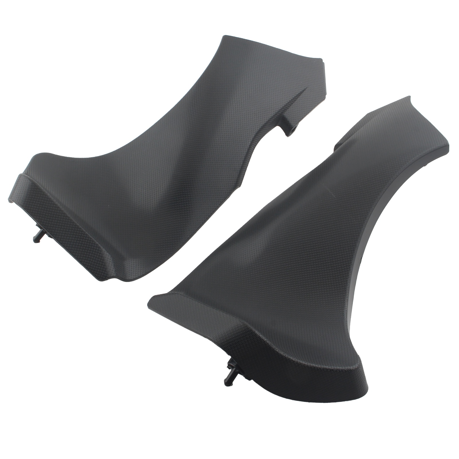 Black Side Air Duct Tube Cover Fairing For KAWASAKI Ninja ZX6R