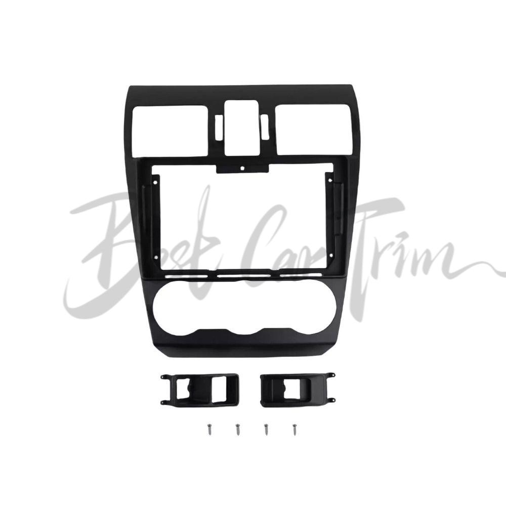 9inch Black Car Stereo Radio Fascia Panel Frame For SUBARU IMPREZA