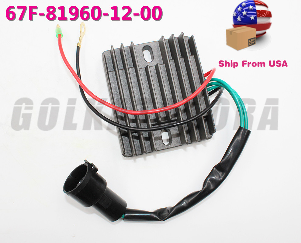 Regulator Rectifier 4 Stroke For Yamaha Outboard 02-04 67F-81960-12-00 NEW