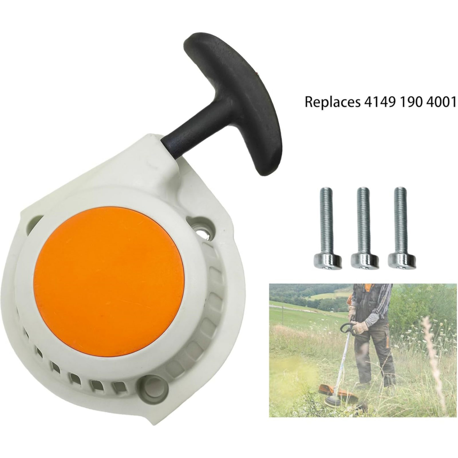 41491904001 Recoil Starter for Stihl HL94 FS94 KM94 String Trimmer