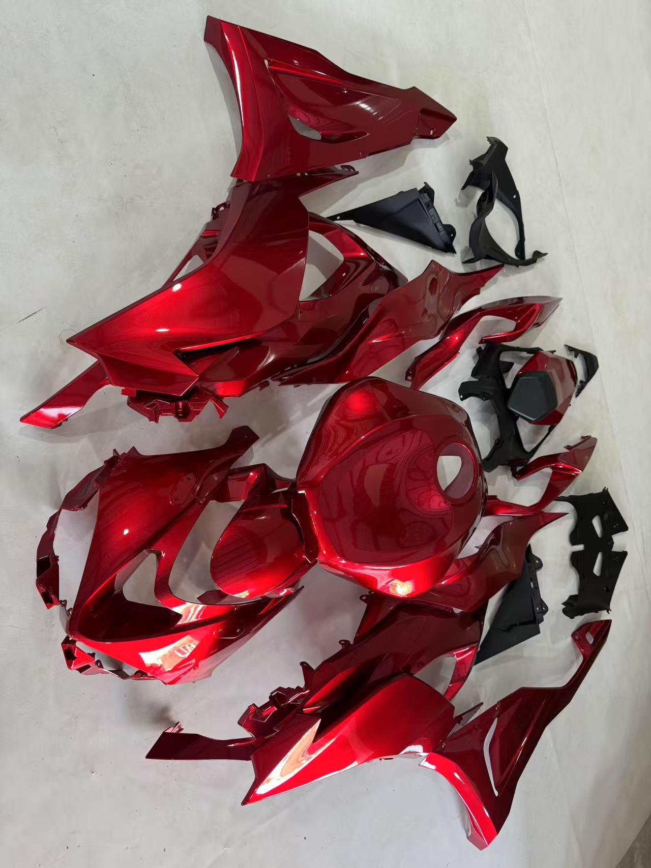 2024-2025 Kawasaki Ninja ZX6R FD Injection Full Red Fairings