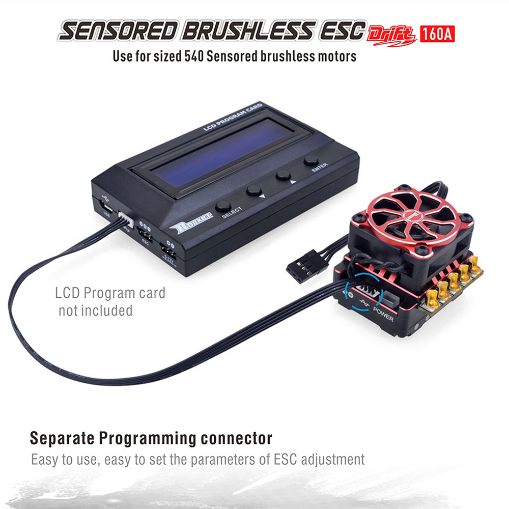 Surpass Hobby Rocket-RC Thunder 540 Brushless Motor & ESC