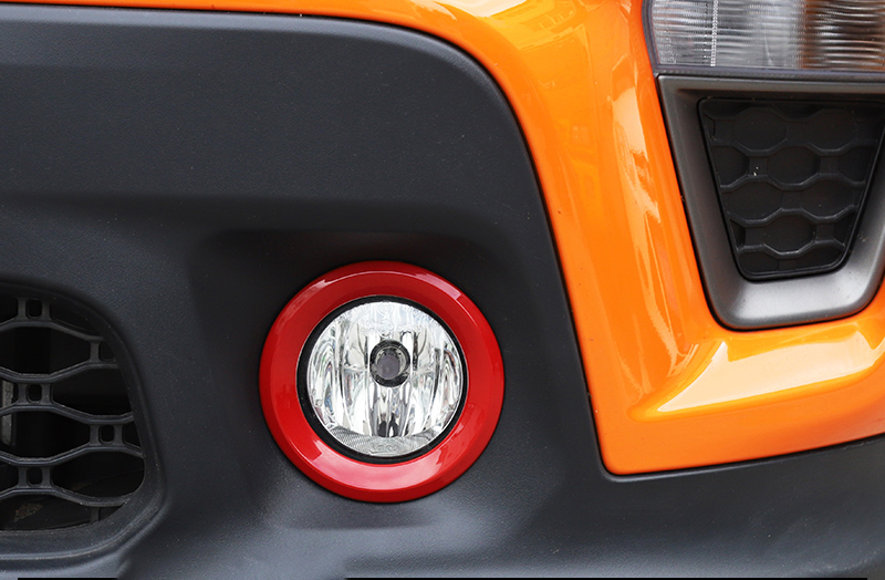 Red Fit For Jeep Renegade 2019 2020 Front Bumper Fog Light