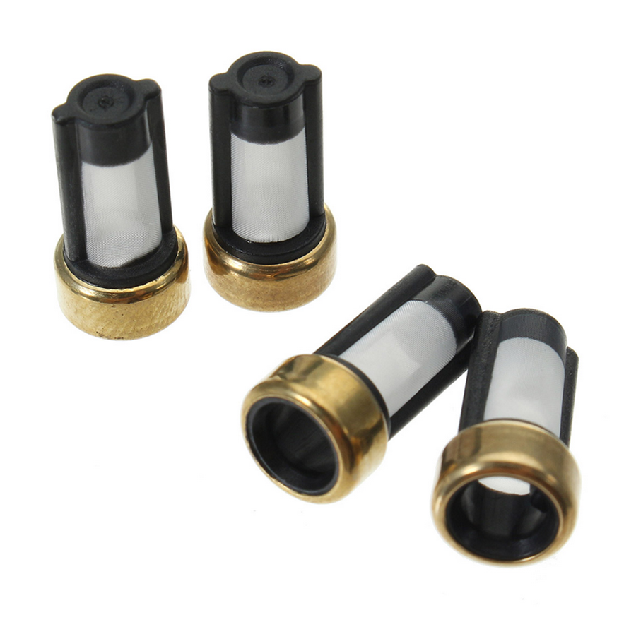 100 X 6*3*12mm Universal Car SUV Fuel Injector Micro Basket Filters For