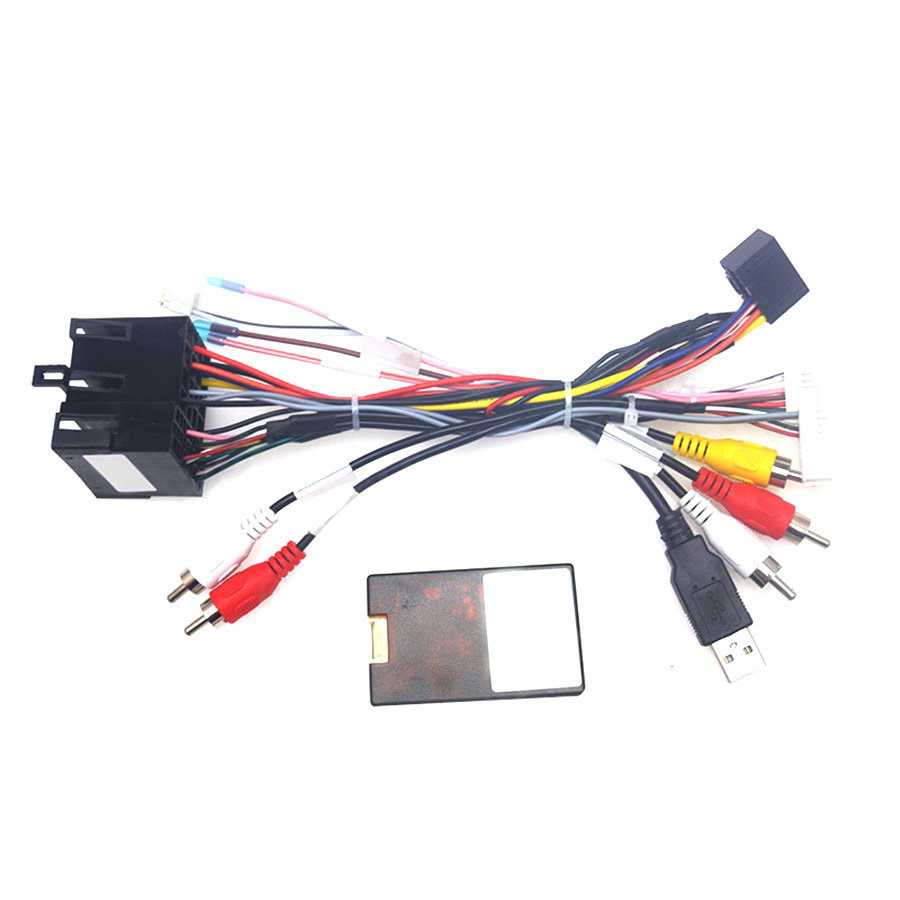 For 2010-2011 Kia Sorento Cerato Radio Wiring Harness 16 PIN Power