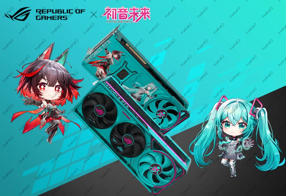 ROG Strix GeForce RTX 5080 Hatsune Miku Edition Graphics/Video