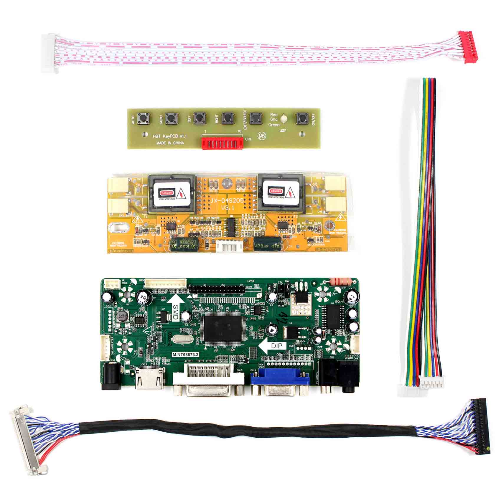 Auo g084sn05 v.3 LCD de panel display muy buen estado e204356 como nuevo