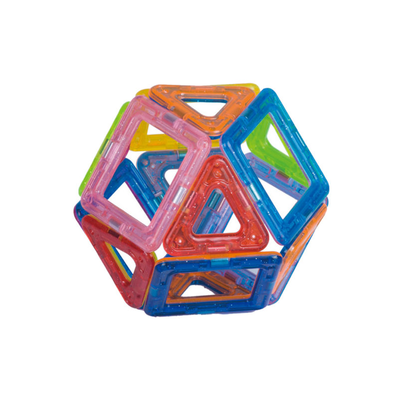 3D Magnetspiel 64 Teiles Set Magnetset Baukasten Spielzeug Magnet Puzzle Gift