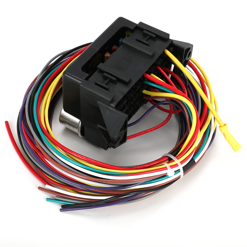 Speedway 8 Circuit Universal Muscle Car Wiring Harness w/ Detailed