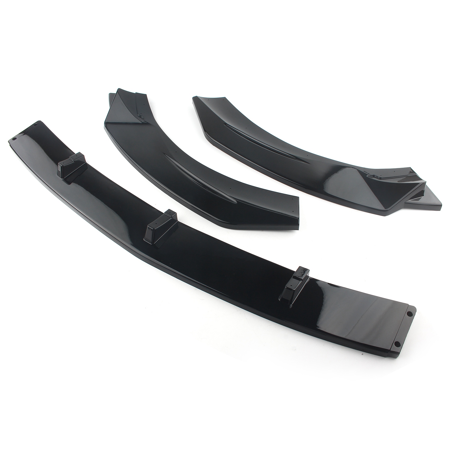 Lèvre De Pare-Chocs Avant CAKERS Spoiler Mercedes CLA C118 CLA45 AMG 2019-2023 - Garniture Lame Séparateur Inférieur