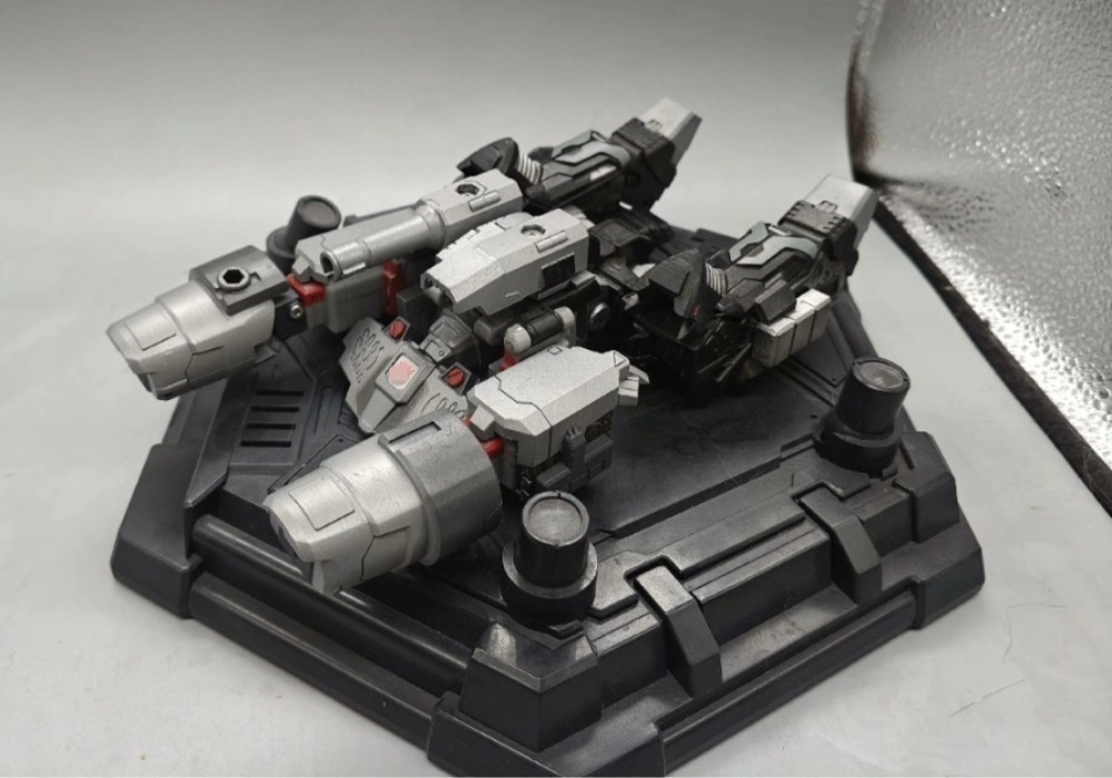 3D DIY Upgrade Kit IDW Mtmte Armor Head For Siege Megatank