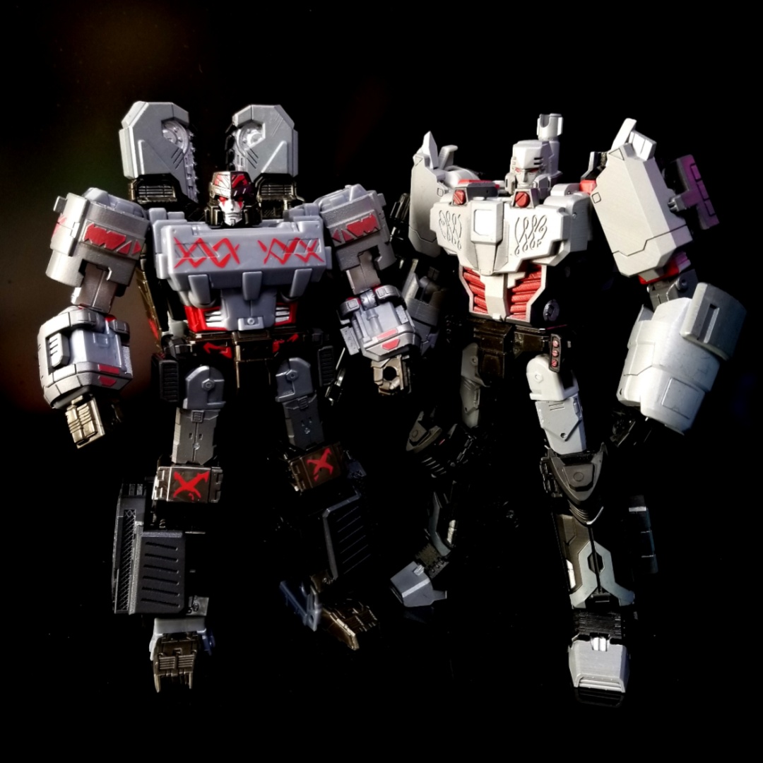 3D DIY Upgrade Kit IDW Mtmte Armor Head For Siege Megatank
