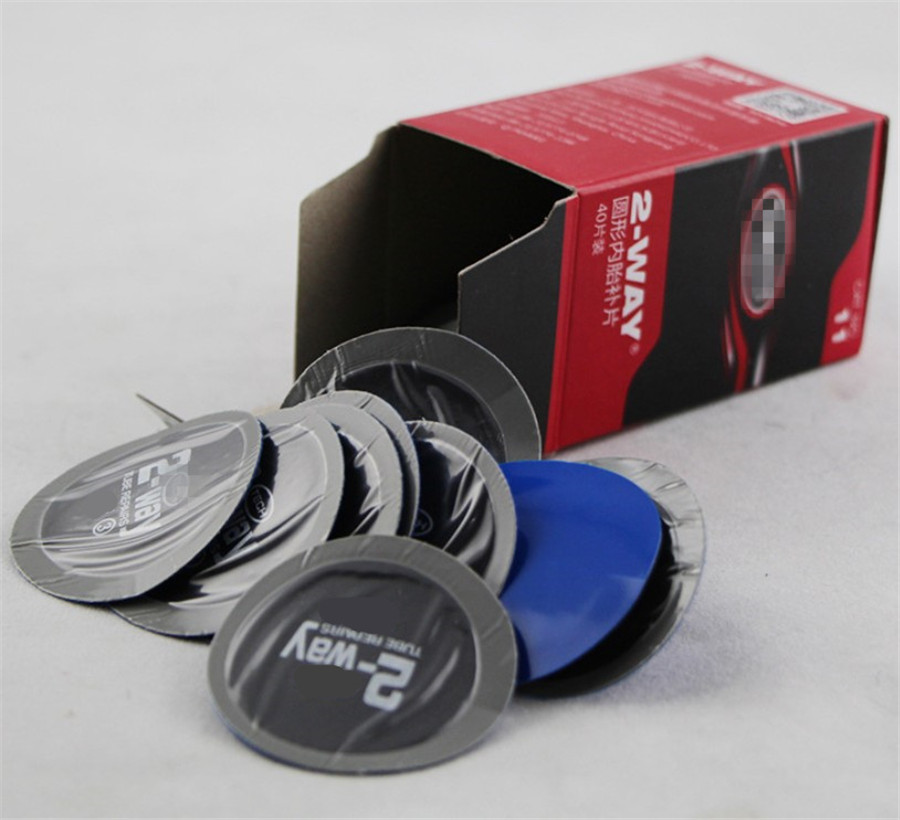 30Pcs Universal Tire Repair Rubber Patch Glues Tool Tyre Patching 