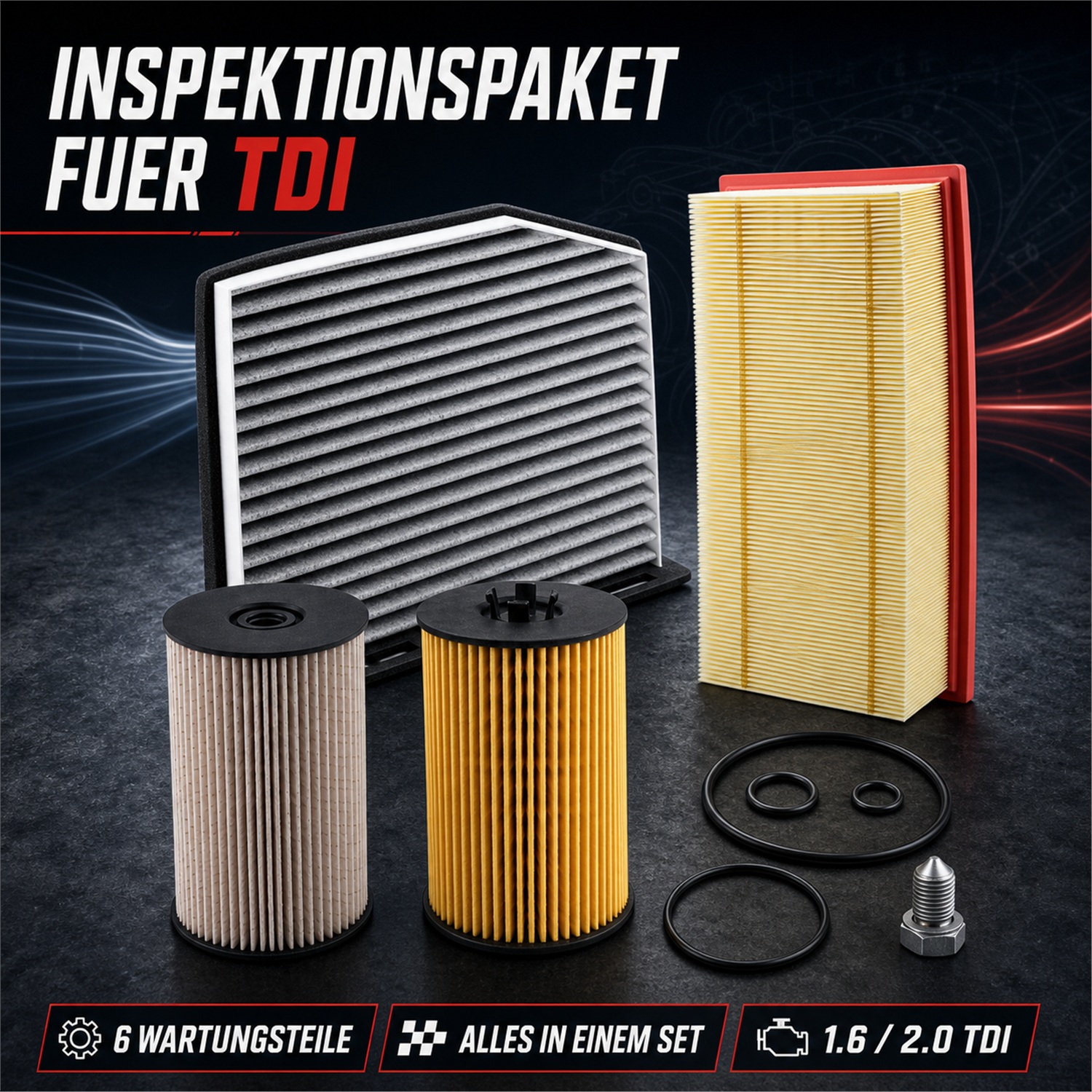 Ölfilter Detail