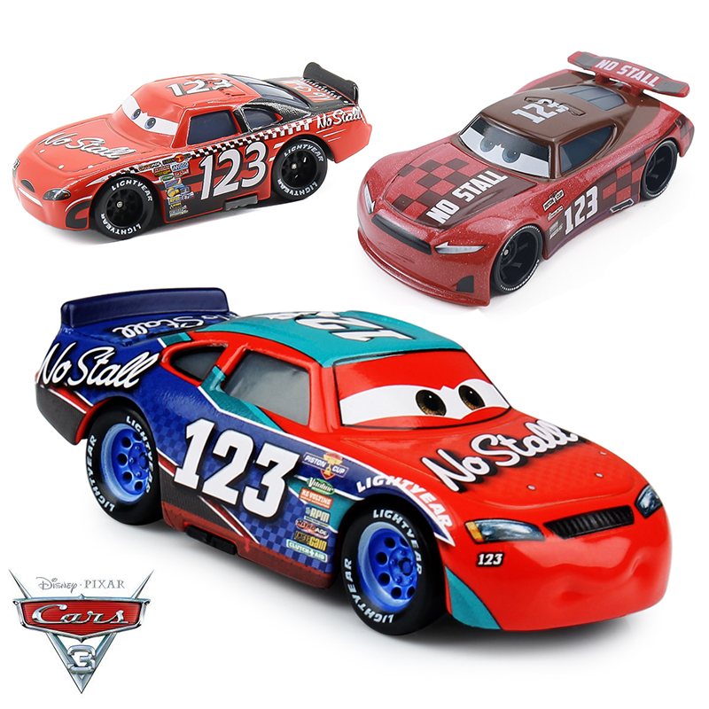 Disney Pixar Cars Lot Lightning McQueen 1:55 Diecast Model Car Toy