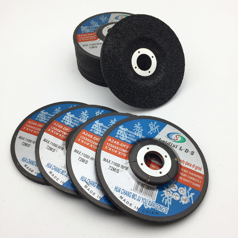 125mm 5" Grinding Disc Wheel 6mm Angle Grinder Cutting Polish Steel Metal Flap eBay