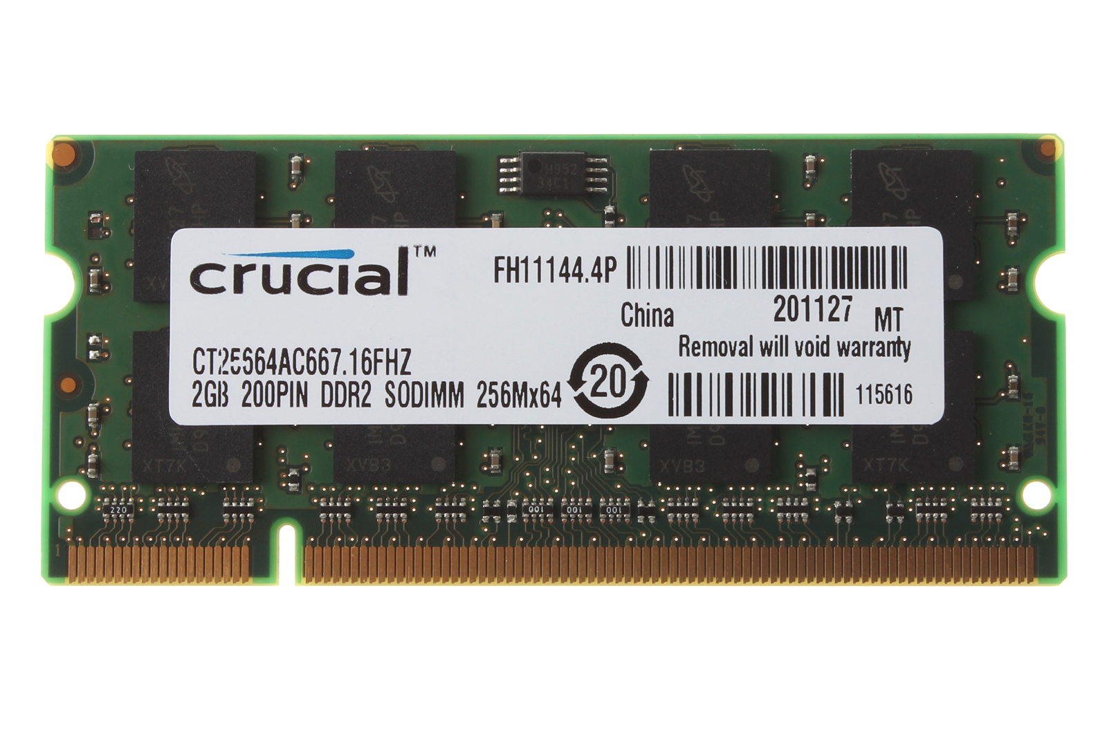 Crucial Ram 2GB 4GB 8GB DDR2 DDR3 PC2 PC3 800mhz 667