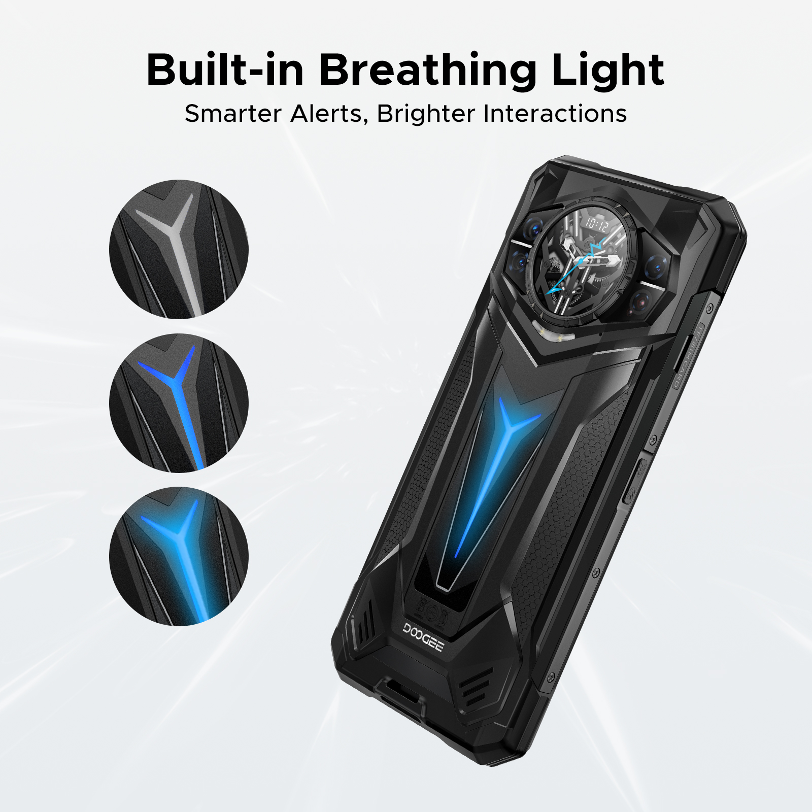 DOOGEE S200 Ultra 5G Rugged Smartphone Unlocked Cell Phone 48GB+