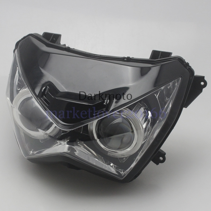 シルクアイ Headlight Assembled HID White Angel Green Devil Eyes For